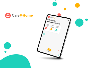 Car@Home | speech interaction-based application app design design interaction mobile design people care speach ui ui design ux ux design