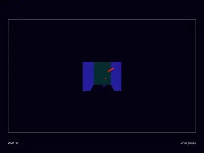 Virtus Talent Web Page animation colours design interaction logo shape elements ui web design website