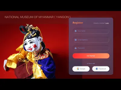 Register Page sort ui