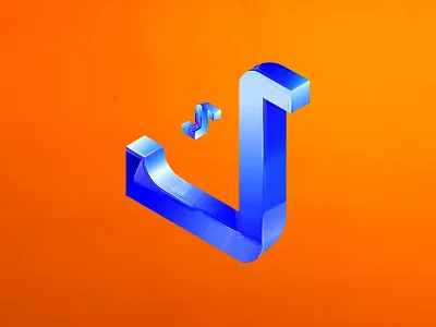 Arabic Type - Kaf 30dayschallenge arabic design isometric minimal texture typo typogaphy vector