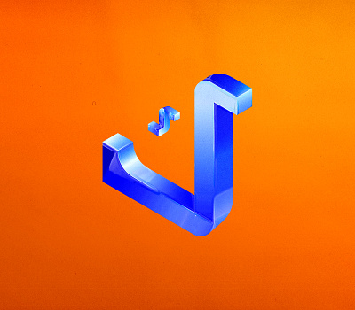 Arabic Type - Kaf 30dayschallenge arabic design isometric minimal texture typo typogaphy vector