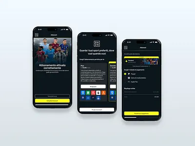 DAZN Pass subscription process dazn dazn redesign pass subscription process ui ui design ui ux ux