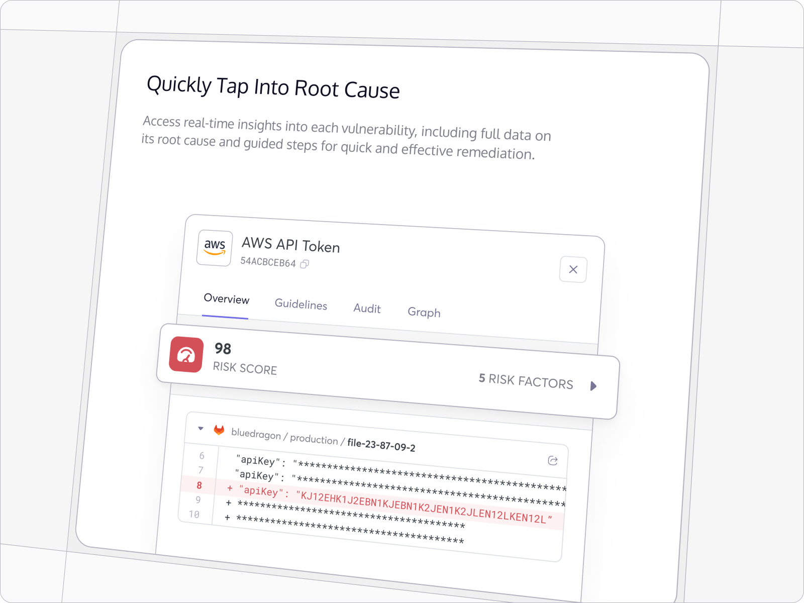Risk AI Notification ai alert audit automation bento card code details factors insight log micro animation mobile notification overview properties risk score tab ui
