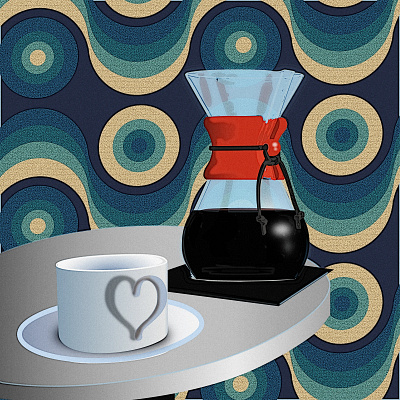 Chemex love... chemex coffe illustration love noise shunte88 slow valentines vector