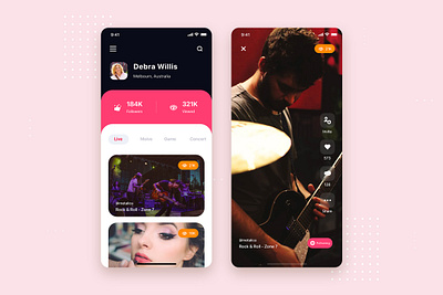 Video Streaming app app design design mobile app design mobile design mobile ui ui ux design ui design ui ux uiux design ux design video streaming