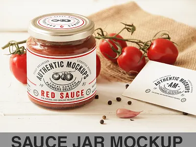 Tomato sauce jar PSD Mockup branding mockup container mockup food mockup hot sauce identity mockup italian sauce jar mockup label mockup logo mockup marinara mexican sauce packaging mockup photorealistic mockup preserve mockup psd mockup puree mockup sauce mockup tomato sauce