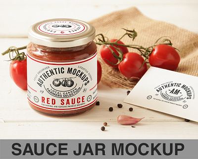 Tomato sauce jar PSD Mockup branding mockup container mockup food mockup hot sauce identity mockup italian sauce jar mockup label mockup logo mockup marinara mexican sauce packaging mockup photorealistic mockup preserve mockup psd mockup puree mockup sauce mockup tomato sauce