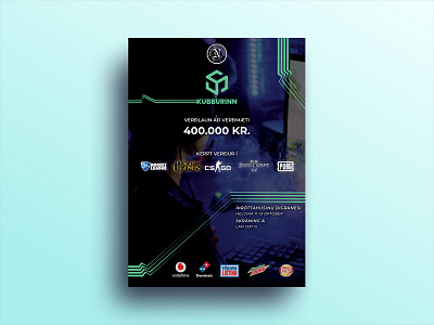 Poster | E-Sports Tournament counter strike design e sports esports event event branding event flyer games gaming logo marketing photography poster print print design sponsors