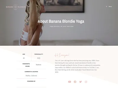 Yoga Membership Design branding design logo typography ui ux web design