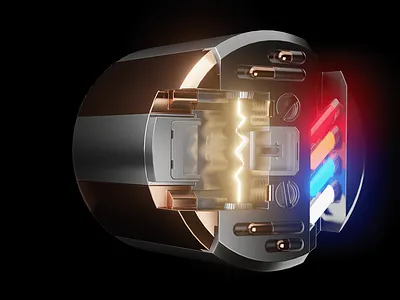 2120 MiD SRM 3d blender blender3d concept art design eevee illustration motor render