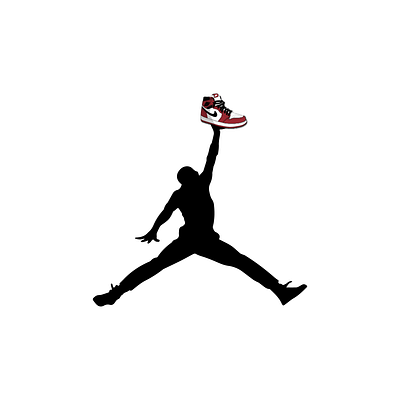 Sneaker Jumpman 🏀👟 23 air jordan branding chicago bulls design goat illustration jordan jumpman michael jordan myth nba nba finals nba jam nba playoffs nba poster portrait poster sneaker