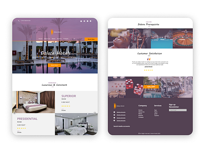 Hng hotel website task 💜 hotel luxurious luxury luxury brand ui ux website