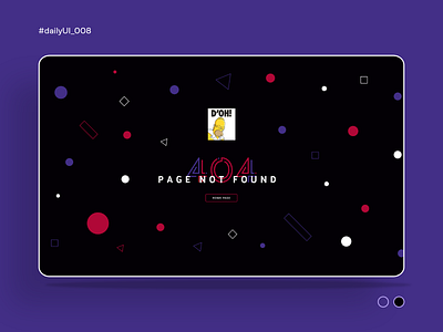 404 Not found page Design 404 404page challenge accepted clean design clean ui concept design dailyui008 dailyuichallenge important interactive design newdesign newideation pagenotfound uidesign uiinspirations userfriendly uxdesign website builder website concept webui