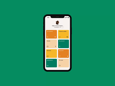 Alforat - Motion animation app app design design events mobile motion my account realestate ui ux