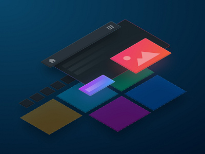 Webflow Course for Beginners dark mode design gradient illustration illustration design isometric isometric art redesign ui ui component ui design ui kit uiux web design web designer webdesign webflow website website builder wireframe