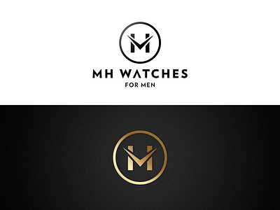 Logo for a watch brand branddsign branding branding and identity clean design design app designs flat gold icon iconography identity logo logo design logotype minimal watch watch logo