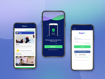 Finance Apps for Bayarin - Mobile apps design finance apps mobile design ui design uiux