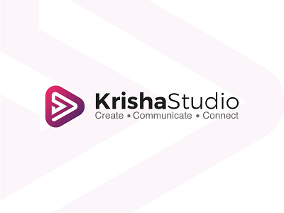 KrishaStudio Logo Design brand book grid brand identity branding design logo logo branding logo mark design logo symbol master brand family typography