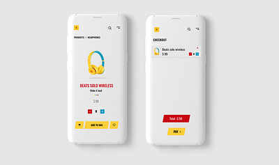 Beats UI design concept. adobexd animation beats chennai designer design figma guna1993 minimalist minimalist design mobile app mobile app design mobileui mockup prototype uidesign user experience user interface design ux ui uxuidesign wireframes