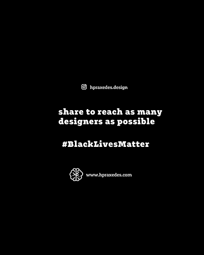 Design x Racism blacklivesmatter