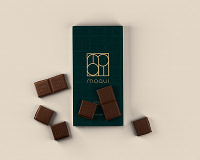 Moqui Chocolate brand brand design brand identity branding branding design design graphicdesign illustration logo logo design minimal package design packaging packaging design