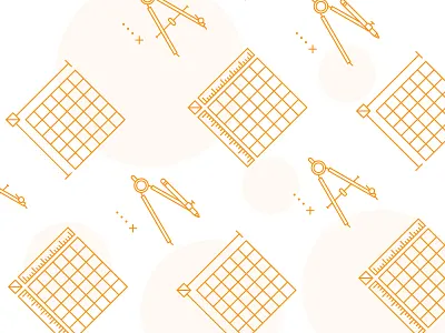 Design Elements Icon Pattern Idea compass compasses cutting cutting board design grid guides icon icon set pattern pattern a day pattern art ruler scale
