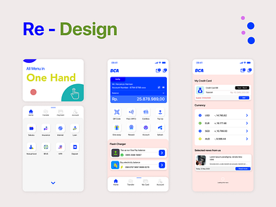 UI UX | Redesign Bank App bank app bank ui ui ui inspiration ui ux ux