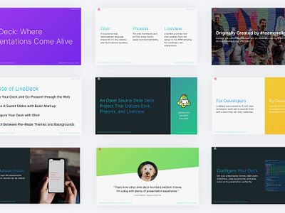 Live Deck Slide Design app deck open source presentation presentations slides ui ux