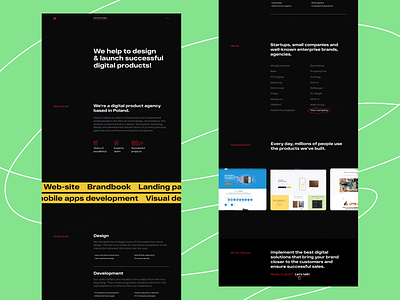 Dankor Digital New Website about agency business company digital agency enterprise figma portfolio product product design strartup tilda typography ui uiux web design
