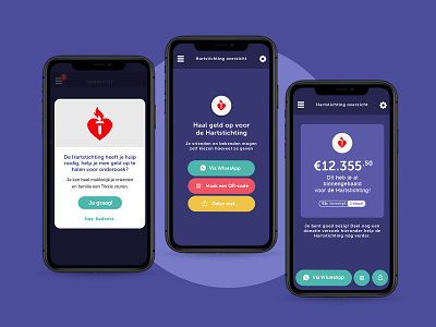 Dribbble - donation app clean design donation flat payment app simple ui ux