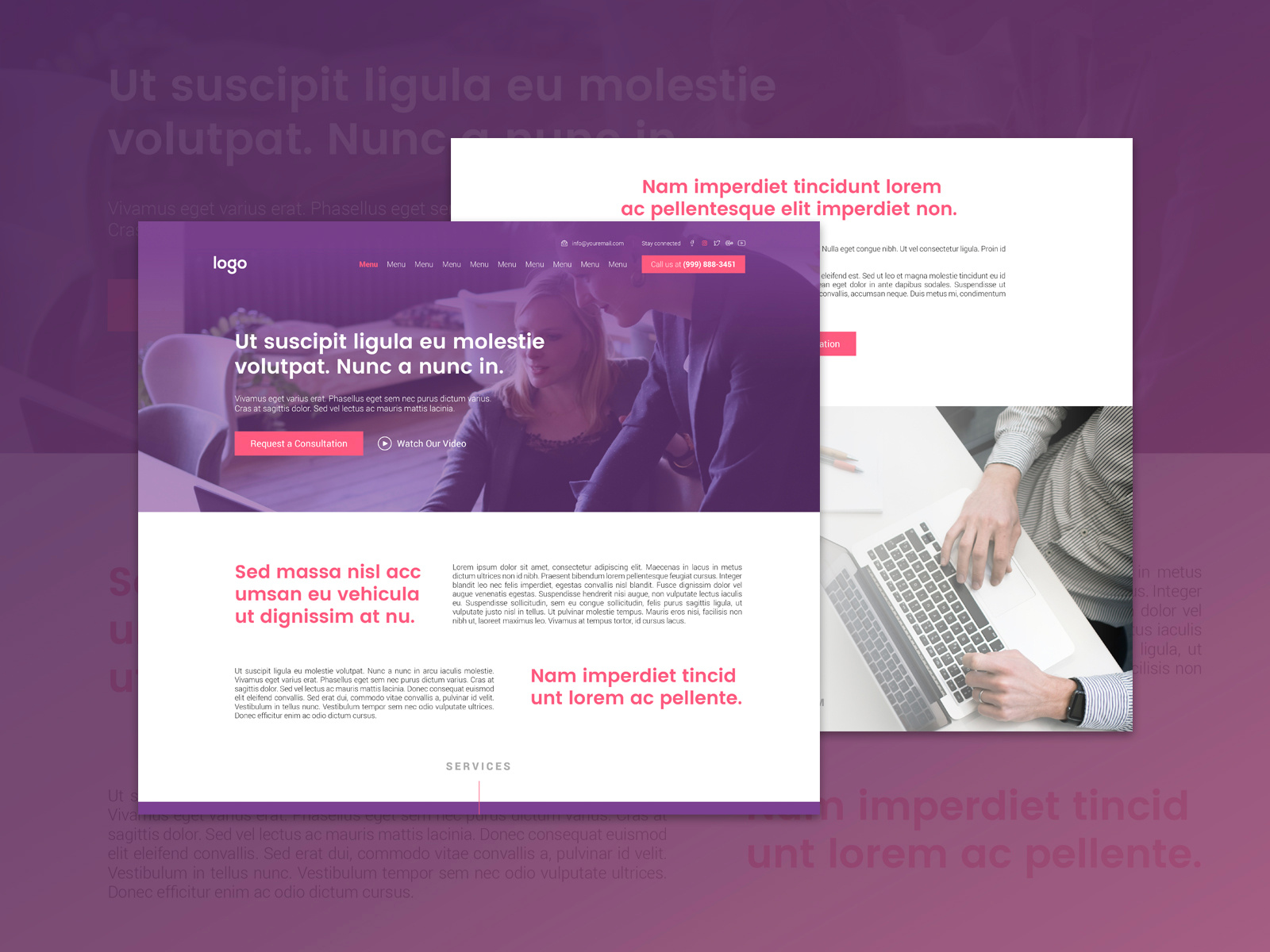 Example of Long Form Sales Landing Page