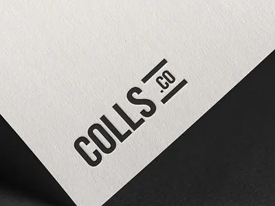 Branding: colls.co brand branding design fashion fashion brand graphic design illustration logo photoshop print typography