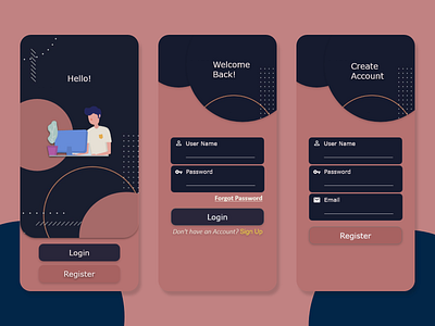 login screen adobexd app design illustration illustrator login login screen ui uidesign ux
