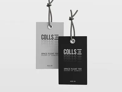 Brandind: colls.co brand branding design fashion brand fashion logo graphic design logo mockup photoshop print tag typography