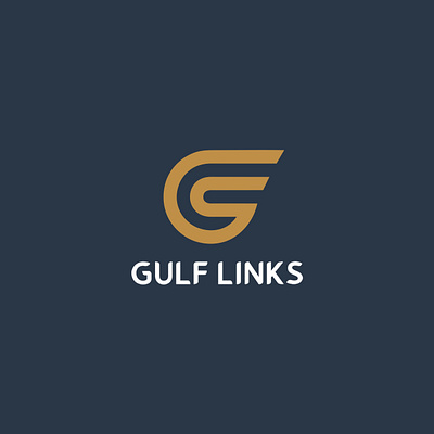 Gulf Links app branding logo vector