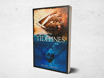 Tidelines book bookcoverdesign bookdesign books design fantasy art graphic design illustration paranormal typography