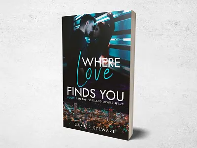 Where Love Fiunds You book bookcoverdesign bookdesign books design flat graphic graphic design paranormal typography