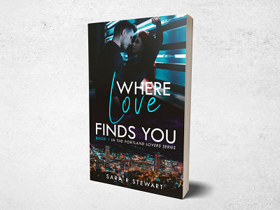 Where Love Fiunds You book bookcoverdesign bookdesign books design flat graphic graphic design paranormal typography