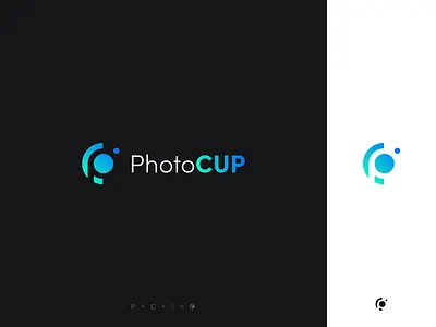 PhotoCup Logo Concept agency app branding cup design digital dribbble flat icon idenity illustration logo logo design martian photo photographer photography typography vector vote