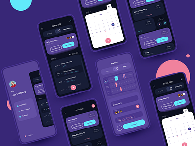 To Do Application card dashboard design design icon design illustration minimal typography ui ux vector
