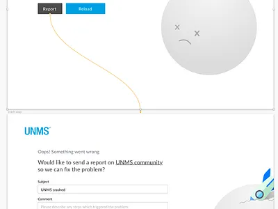 something went wrong page