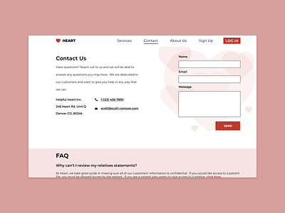 #DailyUI Challenge Day 28 conoverdesigns contact contact form contact page contact us daily daily 100 challenge daily ui dailyui design home page home screen homepage ui uidesign ux ux ui uxui