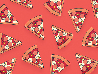 Pizza Pattern icon pattern pizza vector