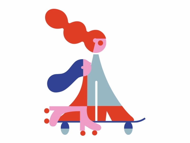 Part of animated poster animation 2d character animation character design