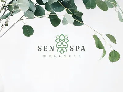 Senspa Branding brandidentity branding design graphicdesign logo logodesign minimal modernlogo simple logo