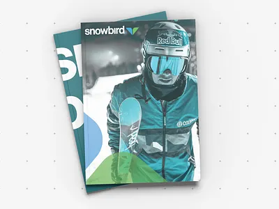 Snowbird Ski Resort - information booklet book binding booklet booklet design branding brochure brochure design design print print design typography