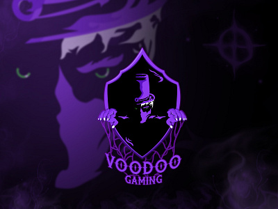 Voodoo Gaming branding design esport logo esports esports logo gaming illustration mascotlogo sports logo twitch