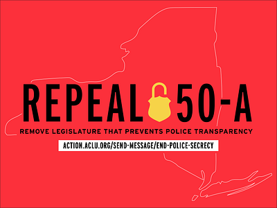 Repeal 50-A black lives matter blacklivesmatter blm psa repeal 50a
