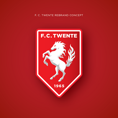 F. C. TWENTE Logo Rebrand Concept badge badge design badge logo emblem emblem design emblem logo creative round fc twente fctwente football emblem football logo horse horse logo mark rebrand soccer soccer logo soccer rebrand twente