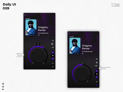 Daily UI 009 - Music Player appdesign appdesigner cdmx daily ui dailyui dailyuichallenge stayhome ui design ui designer uiux ux design ux designer
